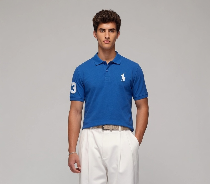 Premium Men’s Polo T-Shirt | Slim Fit Cotton Polo Tee | Venuzy