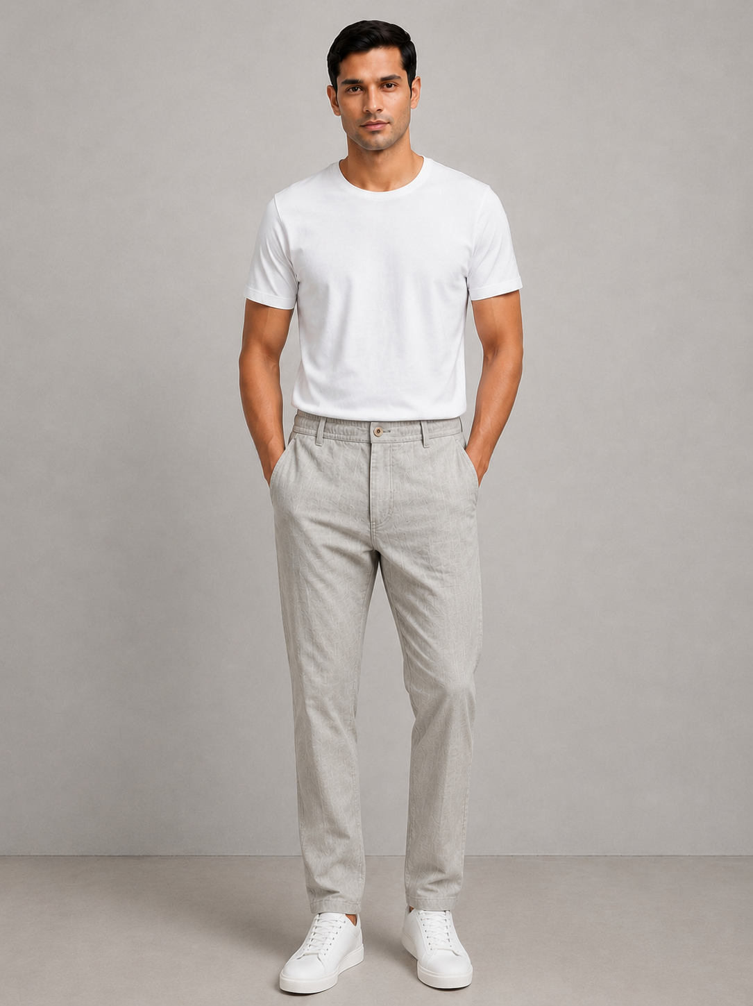 Premium Heavy Linen Track Pant for Men | Relaxed Fit Drawstring Summer Trousers
