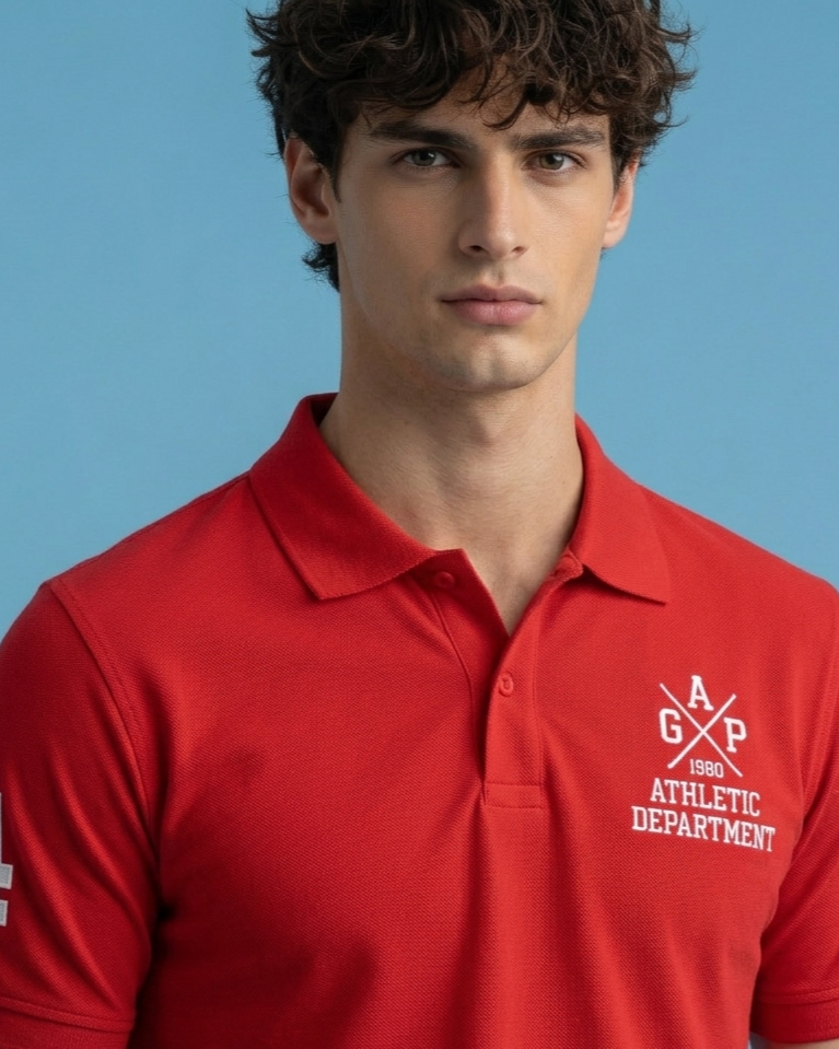 Premium Men’s Polo T-Shirt | Athletic Slim Fit Casual Polo Tee | Venuzy