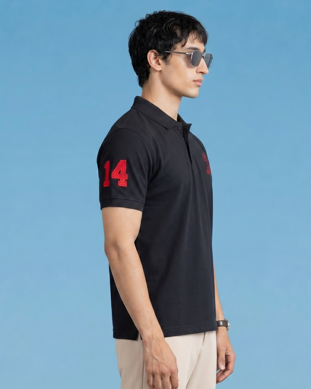Premium Men’s Polo T-Shirt | Athletic Slim Fit Casual Polo Tee | Venuzy