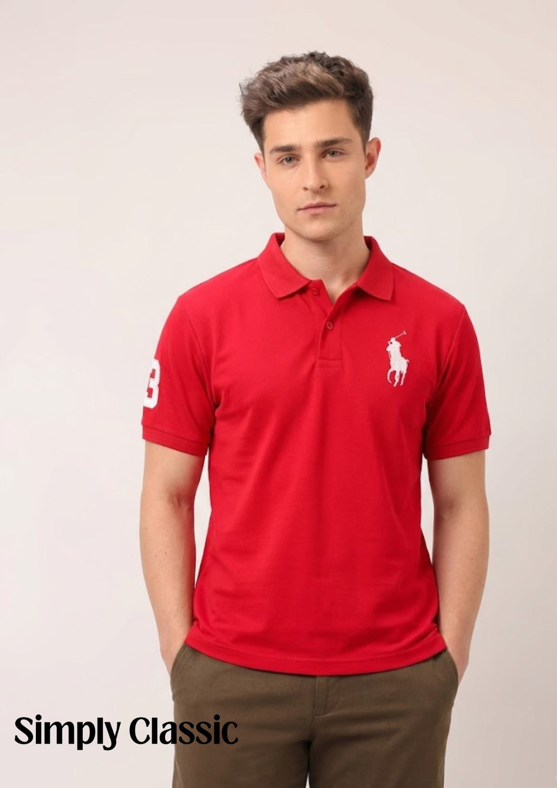 Premium Men’s Polo T-Shirt | Slim Fit Cotton Polo Tee | Venuzy