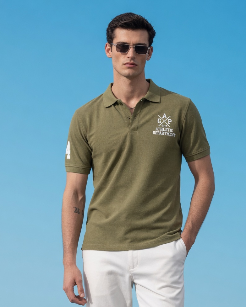 Premium Men’s Polo T-Shirt | Athletic Slim Fit Casual Polo Tee | Venuzy
