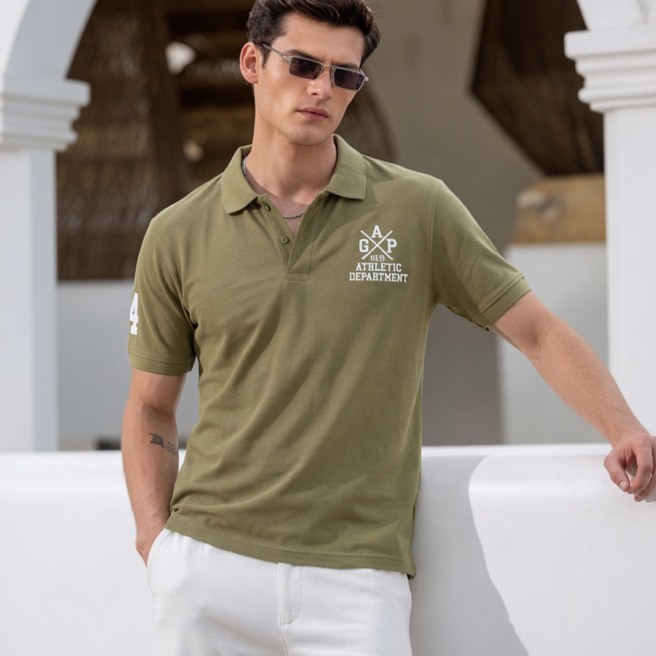 Premium Men’s Polo T-Shirt | Athletic Slim Fit Casual Polo Tee | Venuzy