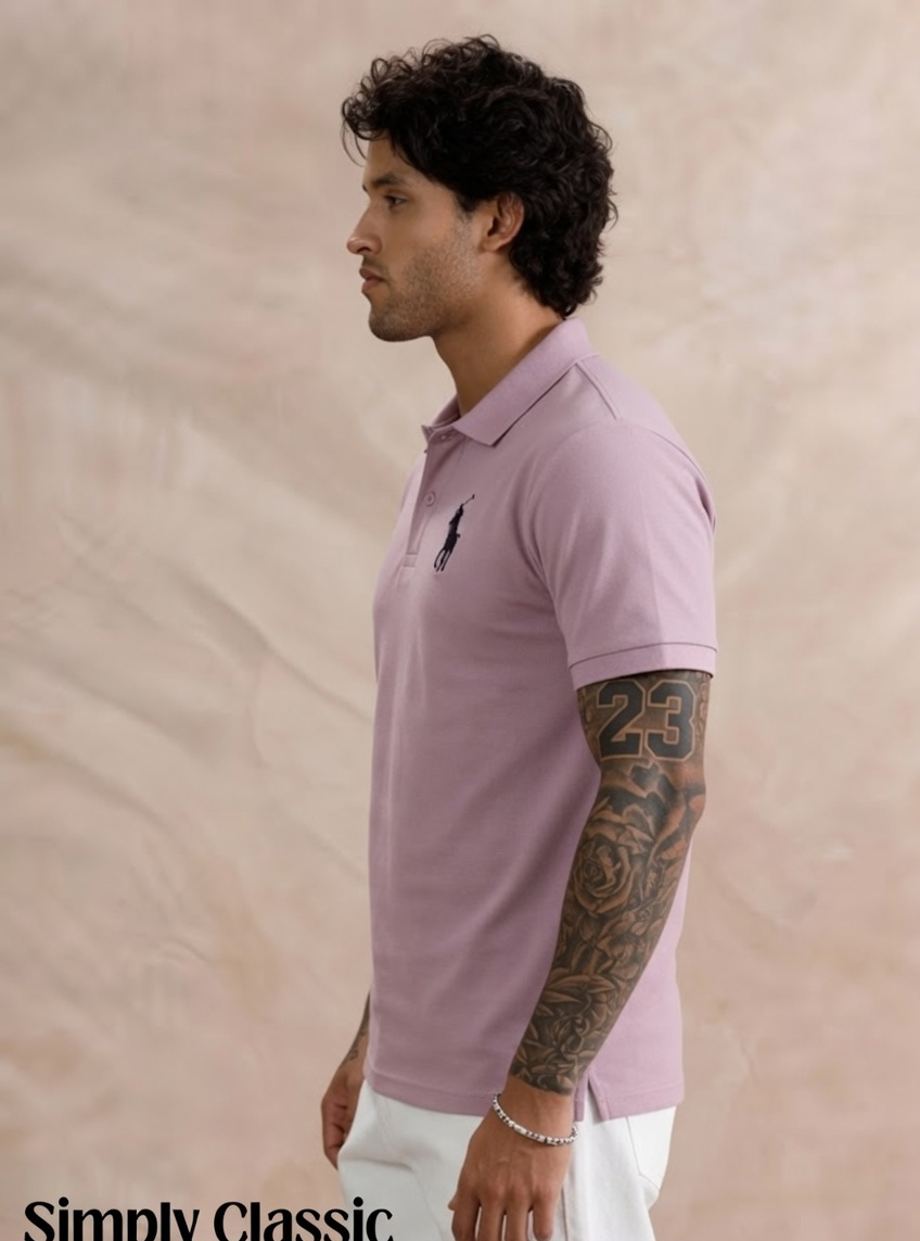 Premium Men’s Polo T-Shirt | Slim Fit Cotton Polo Tee | Venuzy