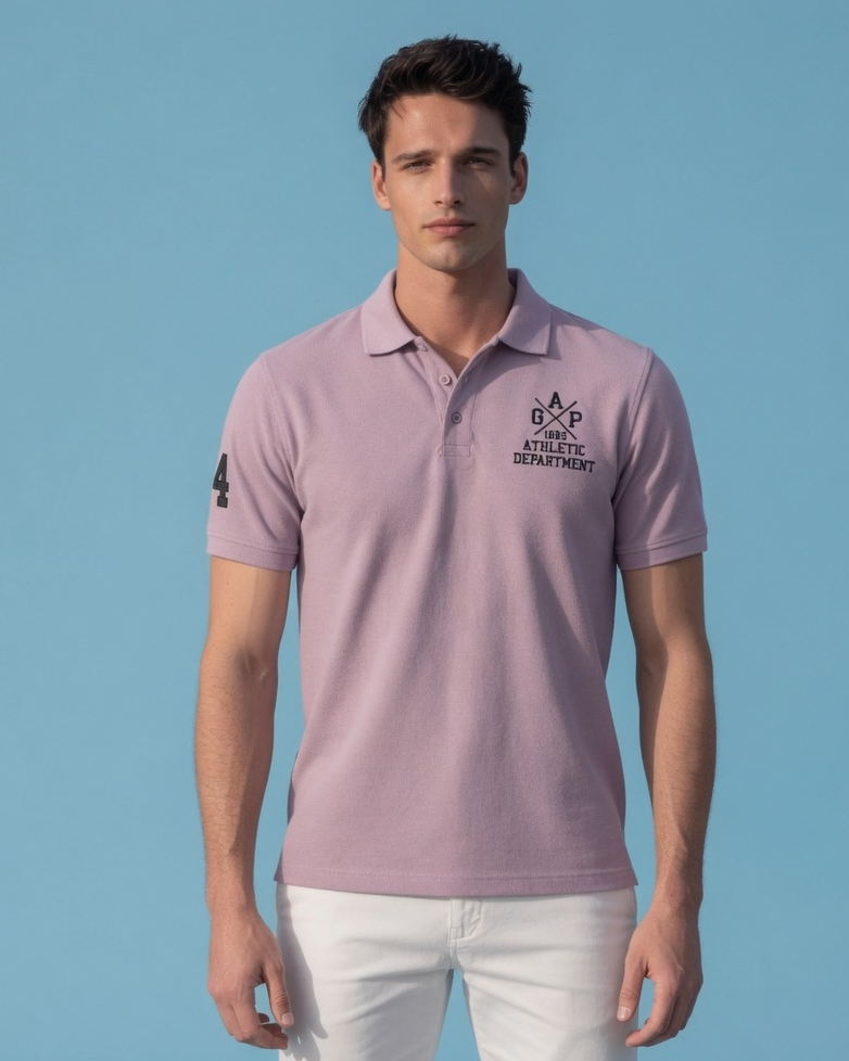 Premium Men’s Polo T-Shirt | Athletic Slim Fit Casual Polo Tee | Venuzy