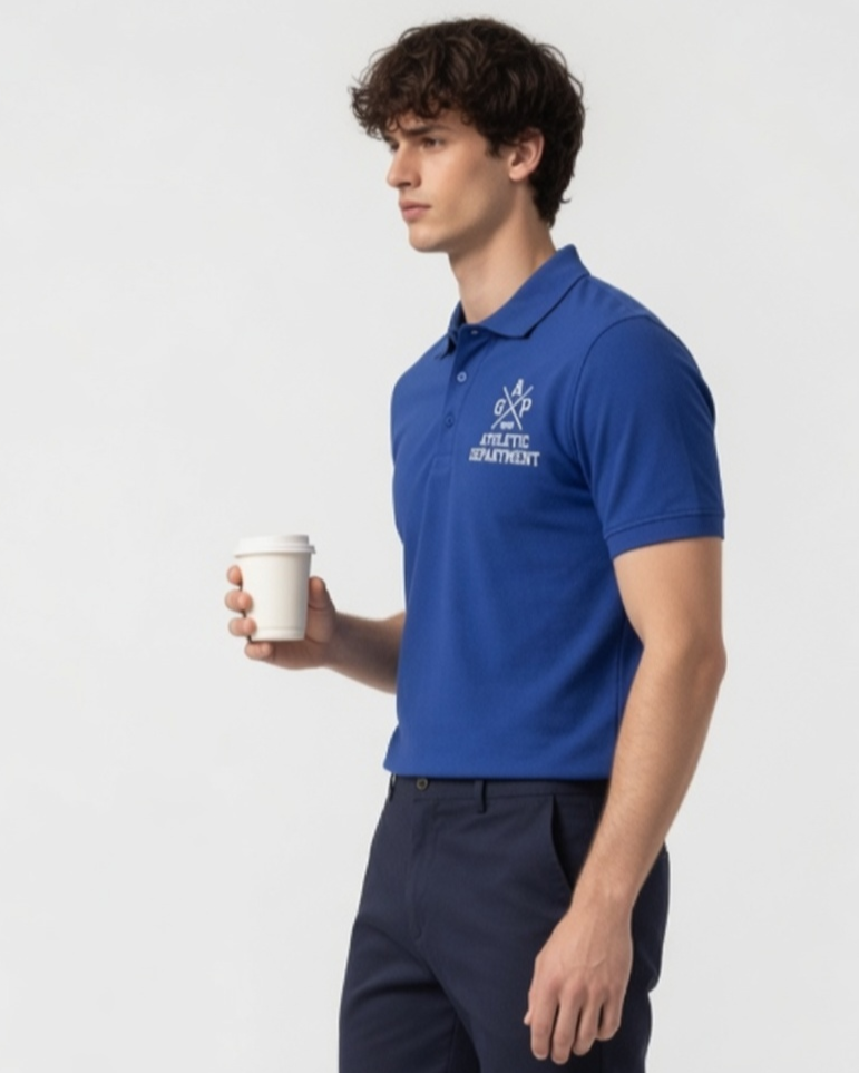 Premium Men’s Polo T-Shirt | Athletic Slim Fit Casual Polo Tee | Venuzy