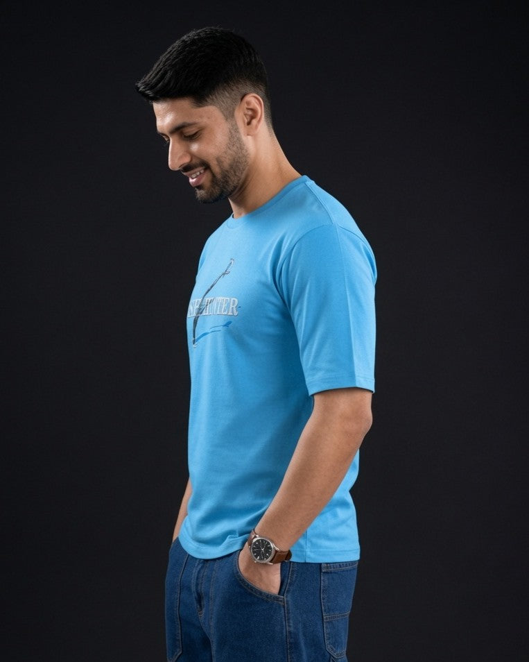 Men's Oversized Graphic Printed T-Shirt | Premium Cotton Hip Hop Streetwear Tee for Men | Trendy Casual Round Neck T-Shirt