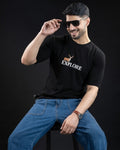 Men's Oversized Graphic Printed T-Shirt | Premium Cotton Hip Hop Streetwear Tee for Men | Trendy Casual Round Neck T-Shirt