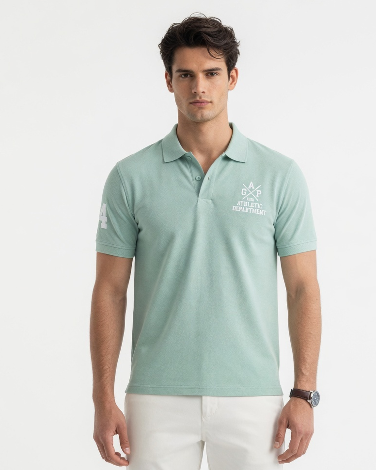 Premium Men’s Polo T-Shirt | Athletic Slim Fit Casual Polo Tee | Venuzy